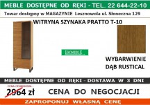 SZYNAKA PRATTO 10 WITRYNA 1DL D. RUSTICAL